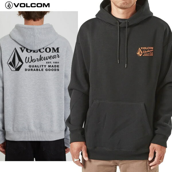 VOLCOM 25 パーカー STONE PO FLEECE - DUST HEATHER(DHE