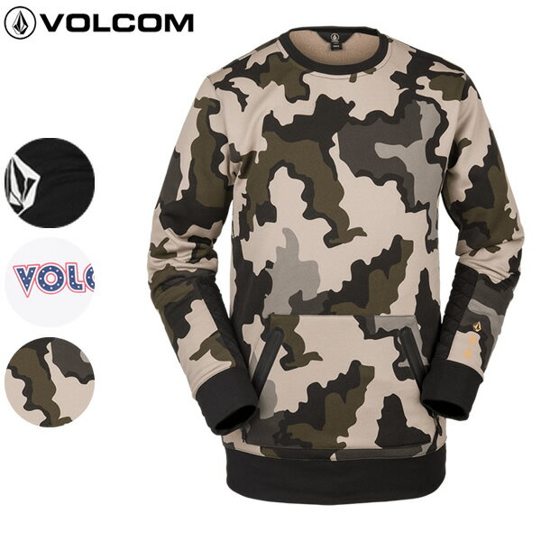 「全品10倍 11日02時迄」21-22 VOLCOM クルー LET IT STORM CREW FLEECE g4652201: 正規品/ボルコム/メンズ/スノーボードウエア/トレーナー/スウェット/スノボ/snow