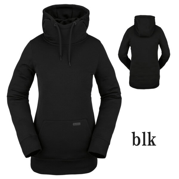 21-22 レディース VOLCOM フードパーカー YERBA PULLOVER FLEECE h4152203: 正規品/スノーボードウエア/ボルコム/ウェア/スノボ/snow