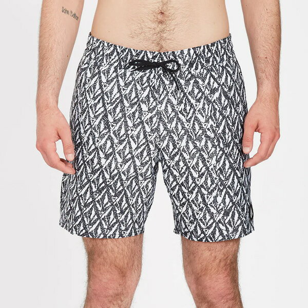 「全品10-15倍 12月2日08時迄」【ゆうパケット】23SS VOLCOM トランクス Featured Artist Justin Hager Trunk 17in A2512303: 正規品/メンズ/ボルコム/サーフパンツ/海水パンツ/海パン/ボードショーツ/surf