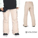 「全品5-10倍 26日08時迄」22-23 レディース VOLCOM パンツ KNOX INS GORE-TEX PANTS H1252301: 正規品/ボルコム/スノーボードウエア/スノボ/snow