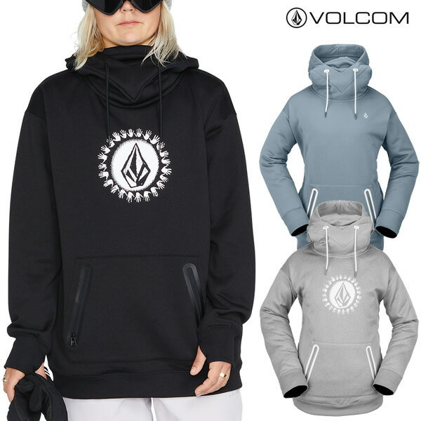 レディース VOLCOM フードパーカー SPRING SHRED HOODY H4152303 定価：　￥15,000（税抜き） 290g 疎水性フリース ポリエステル 100% ボンデッド ジッパー ハンドウォーマー ポケット 一体型ネックウォーマー サムホール ドローコード シンチ フード リブカフス リブ編みの裾 NEP: ストーン スクリーン プリント ボックス メーカーSIZEチャート−レディース ウエスト: XS/61-66 S/64-69 M/66-71 L/71-76 XL/76-81胸囲: XS/79-84 S/84-89 M/89-94 L/94-99 XL/99-104身長: XS/152-157 S/160-168 M/165-173 L/167-175 XL/170-178 ※単位cm、あくまで大体の目安です。好みのシルエットでお選び下さい。 ◆予めご了承下さいませ◆ 在庫システムのデータ反映タイムラグ等により、まれにご注文商品が欠品している場合がございます。 お使いのパソコンやモニターの環境により、色に違いが 出ることがあります。