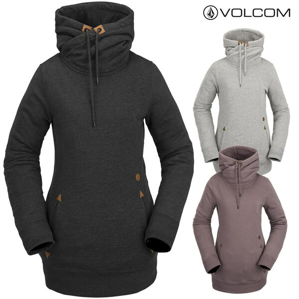 レディース VOLCOM フードパーカー TOWER P/O FLEECE H4152304 定価：　￥12,000（税抜き） ヘザーフリースコットン！ 290g Heather Fleece, 71% Cotton / 29% Polyester ロングFIT ボンデッド ジッパー ハンドウォーマー ポケット Faux Leather Details ドローコード シンチ フード リブカフス リブ編みの裾 Stone Hexa Patch メーカーSIZEチャート−レディース ウエスト: XS/61-66 S/64-69 M/66-71 L/71-76 XL/76-81胸囲: XS/79-84 S/84-89 M/89-94 L/94-99 XL/99-104身長: XS/152-157 S/160-168 M/165-173 L/167-175 XL/170-178 ※単位cm、あくまで大体の目安です。好みのシルエットでお選び下さい。 ◆予めご了承下さいませ◆ 在庫システムのデータ反映タイムラグ等により、まれにご注文商品が欠品している場合がございます。 お使いのパソコンやモニターの環境により、色に違いが 出ることがあります。