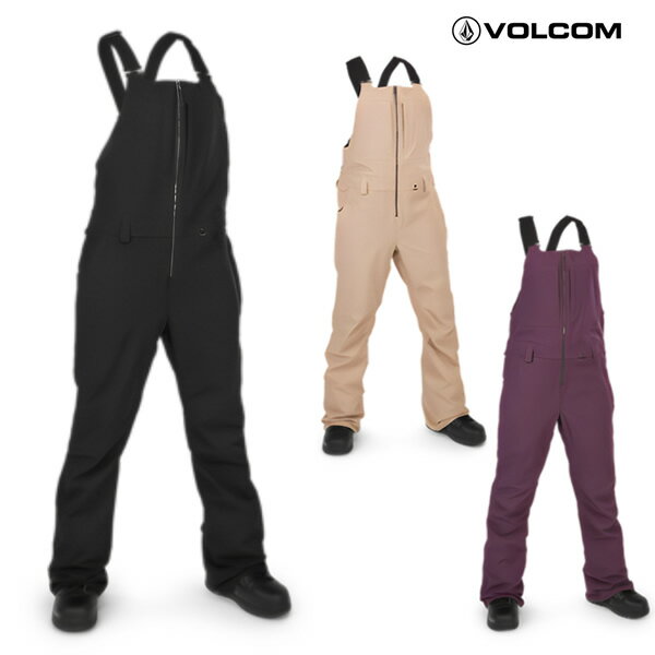 23-24 レディース VOLCOM ビブパンツ SWIFT BIB OVERALL H1352406: 正規品/ボルコム/スノーボードウエ..
