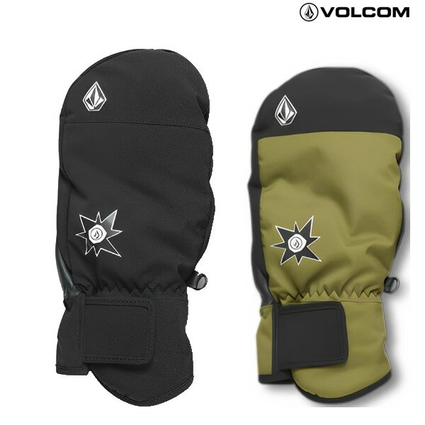 24-25 VOLCOM グローブ JP STN MITT J68024JA: 正規品/メンズ/スノーボード/ボルコム/スノボ/ミット/ミトン/snow