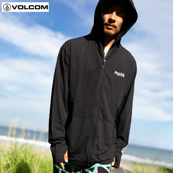 VOLCOM ボルコム A9312404BLK② メンズ XLサイズ 長袖ラッシュ