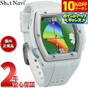 【3,300円OFFクーポン!&店内ポイント最大43倍!6月1日!】ショットナビ Shot Navi Crest2 クレスト2 腕時計型 GPS ゴルフナビ 距...