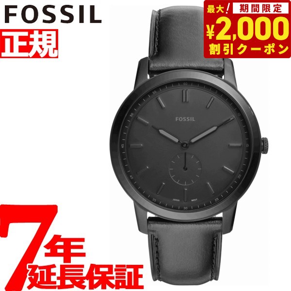 フォッシル 腕時計（メンズ） 【2000円OFFクーポン！＆店内ポイント最大62倍！スーパーSALE！】フォッシル FOSSIL 腕時計 メンズ ミニマリスト THE MINIMALIST-MON FS5447
