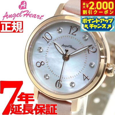 【2,310円OFFクーポン!&店内ポイント最大41倍!本日限定!】エンジェルハート Angel Heart ソーラー 腕時計 レディース トゥインクルハート Twinkle Heart THN24P-PK