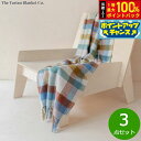 【本日限定!エントリーで最大5000P&抽選で100%ポイントバック】The Tartan Blanket Co. ニーブランケット レインボーヘリンボーンチェック 3点セット【送料無料】