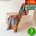 【7/15限定!2人に1人最大100%ポイントバック!要エントリー】The Tartan Blanket Co. ニーブランケット ブキャナンアンティーク 3点...