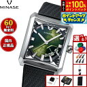 【本日限定!エントリーで最大5000P&抽選で100%ポイントバック】【60回分割手数料無料!】ミナセ MINASE 腕時計 メンズ 自動巻き SEVEN WINDOWS ラバーモデル VM15-RBKYGR-SSD