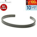 【本日限定!10%OFFクーポン&抽選で100%ポイントバック】ライオンハート LION HEART ブレスレット バングル アクセサリー ブラック メンズ LHMB002N おしゃれ 誕生日 プレゼント