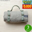 【29日10時~エントリーで最大5000P&店内ポイント最大47倍!】The Tartan Blanket Co. リサイクルピクニックキャリア オリーブ 3点セット【送料無料】