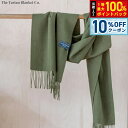 【8/1限定!10%OFFクーポン&抽選で100%ポイントバック】The Tartan Blanket Co. オーバーサイズスカーフ オリーブ【送料無料】