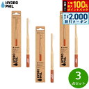 【8/5限定!抽選で最大10000ptバック&2000円OFFクーポン】HYDROPHIL トゥースブラシ ミディアム レッド 3点セット