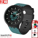 swatch スウォッチ 腕時計 メンズ レディース オリジナルズ ブラック BIG BOLD BIOCERAMIC TRAVEL BY DAY MONTHLY...