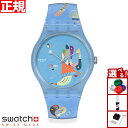 swatch スウォッチ 腕時計 メンズ レディース オリジナルズ アートコラボ NEW GENT BLUE SKY BY VASSILY KANDINSKY ...