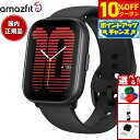 【10%OFFクーポン!&店内ポイント最大45倍!9月18日!】アマズフィット AMAZFIT スマートウォッチ Active アクティブ ミッドナイトブラック 腕時計 メンズ レディース SP170066C178