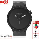 swatch スウォッチ 腕時計 メンズ レディース オリジナルズ ビッグボールド バイオセラミック ブラック BIG BOLD BIOCERAMIC BASA...