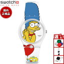 swatch スウォッチ BEST. MOM. EVER. ザ シンプソンズ 腕時計 メンズ レディース オリジナルズ SO28Z116 THE SIMPSON...