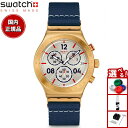 swatch スウォッチ 腕時計 メンズ アイロニー IRONY CAPTAIN'S DREAM クロノグラフ YVG419【2025 新作】