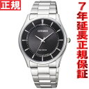 【10%OFFクーポン！＆店内ポイント最大38倍！本日9：59まで！】シチズン CITIZEN コレクション エコドライブ ソーラー 腕時計 メンズ ペアウォッチ BJ6480-51E