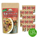 【29日10時〜エントリーで最大5000P&店内ポイント最大47倍!】順造選 玄米グラノーラ フルーツ&ナッツミックス 120g×15袋【送料無料】