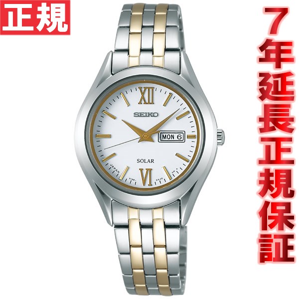 【10%OFFクーポン！＆店内ポイント最大41倍！5月18日！】セイコー セレクション SEIKO SELECTION ソーラー 腕時計 レディース ペアウォッチ STPX033