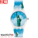 swatch XEHb` MoMA rv Y fB[X WFg j[[NEoCE^_mERI UEEHb` Gent NEW YORK BY TADANORI YOKOOATHE WATCH GZ351