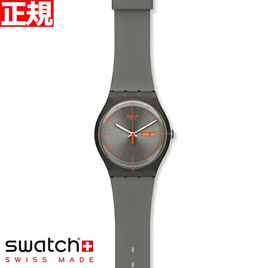 swatch スウォッチ 腕時計 メンズ レディース オリジナルズ ニュージェント ワーム リブル Originals New Gent WARM REBEL SUOM702