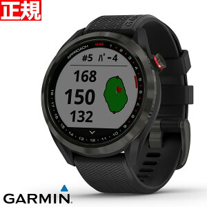 ガーミン GARMIN スマートウォッチ Approach S42 Black/Carbon Gray アプローチ S42 ブラック/カーボングレー ゴルフ GPS ウェアラブル 腕時計 010-02572-20