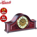 【店内ポイント最大42倍！4月30日！】ヘルムレ Hermle 置き時計 クラシックウッディ Classic Woody TABLE CLOCK 21142-070340