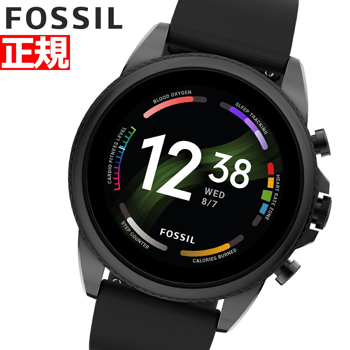 【10%OFFクーポン＆店内ポイント最大38倍！9月18日！】フォッシル FOSSIL スマートウォッチ 腕時計 メンズ ジェネレーション6 Generation 6 ウェアラブル GEN6 タッチスクリーン FTW4061