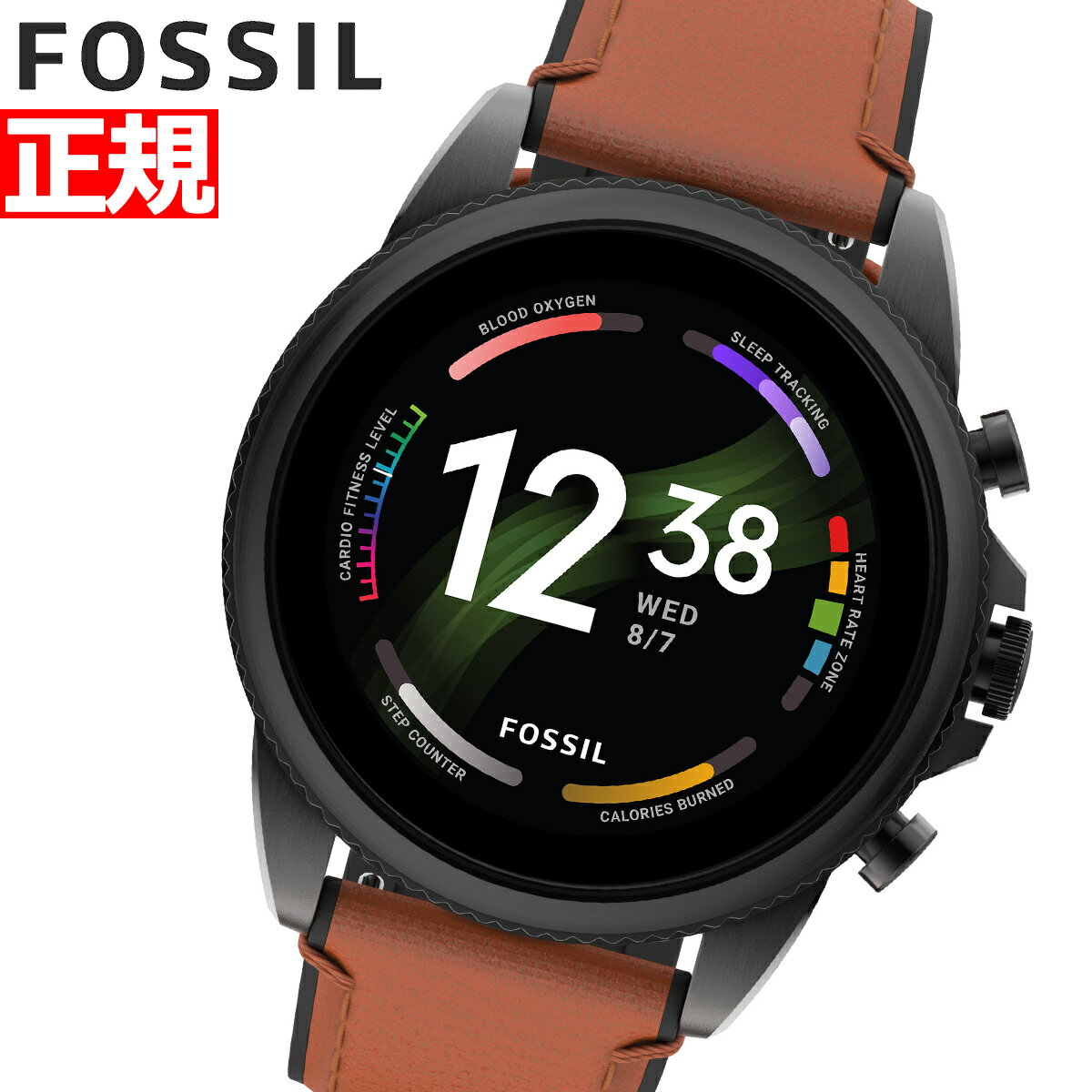 フォッシル 腕時計（メンズ） 【店内ポイント最大39倍！5月30日！】フォッシル FOSSIL スマートウォッチ 腕時計 メンズ ジェネレーション6 Generation 6 ウェアラブル GEN6 タッチスクリーン FTW4062
