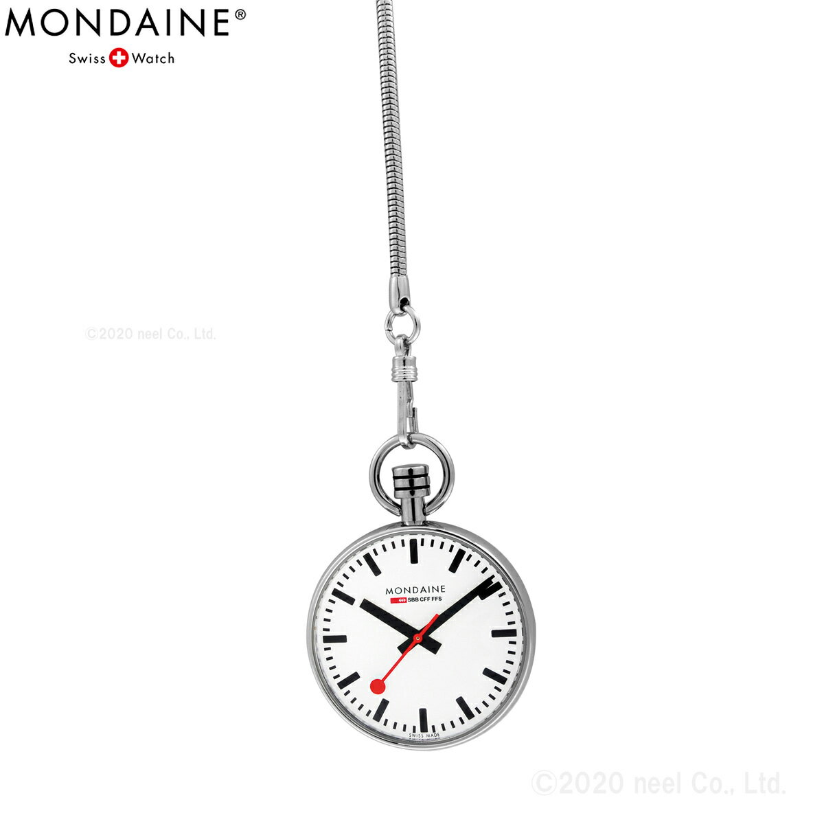 【店内ポイント最大38倍！本日限定！】MONDAINE モンディーン ポケットウォッチ Pocket Watch A660.30316.11SBB