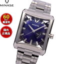【60回分割手数料無料!】ミナセ MINASE 腕時計 メンズ レディース 自動巻き FIVE WINDOWS Mid size ブレスレットモデル VM07-...