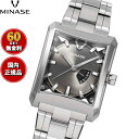 【60回分割手数料無料!】ミナセ MINASE 腕時計 メンズ レディース 自動巻き FIVE WINDOWS Mid size ブレスレットモデル VM07-...