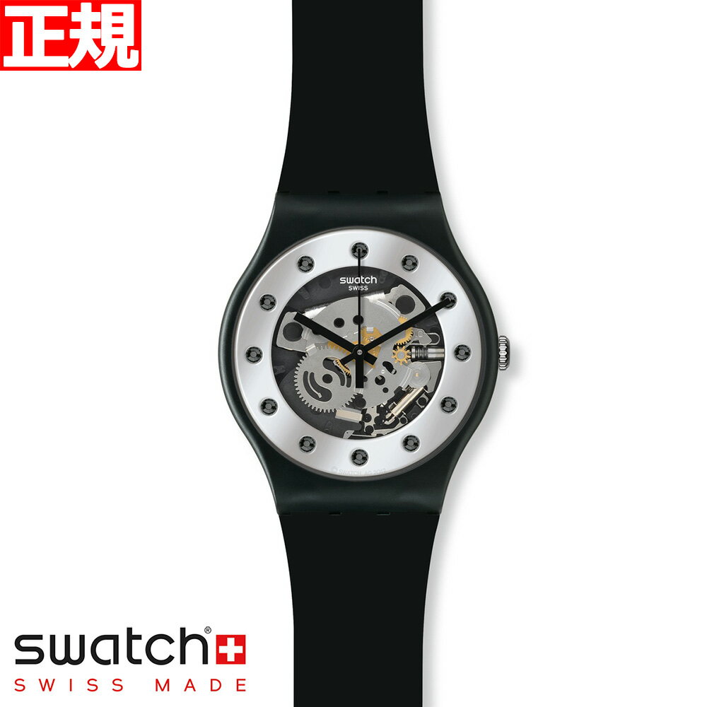 スウォッチ 腕時計（メンズ） swatch スウォッチ 腕時計 メンズ レディース オリジナルズ ニュージェント シルバー・グラム Originals New Gent SILVER GLAM SO29B109