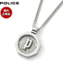 ポリス 【2000円OFFクーポン！＆店内ポイント最大60倍！マラソン限定！】ポリス POLICE ネックレス ペンダント TOKEN S 26377PSS01 おしゃれ 誕生日 プレゼント