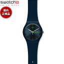 swatch スウォッチ 腕時計 メンズ レディース オリジナルズ ニュージェント ブルー レーベル Originals New Gent BLUE REBEL SO29N704