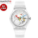 swatch XEHb` rv Y fB[X IWiY NA[Ej[EWFg Originals New Gent CLEARLY NEW GENT SO29K100-S06