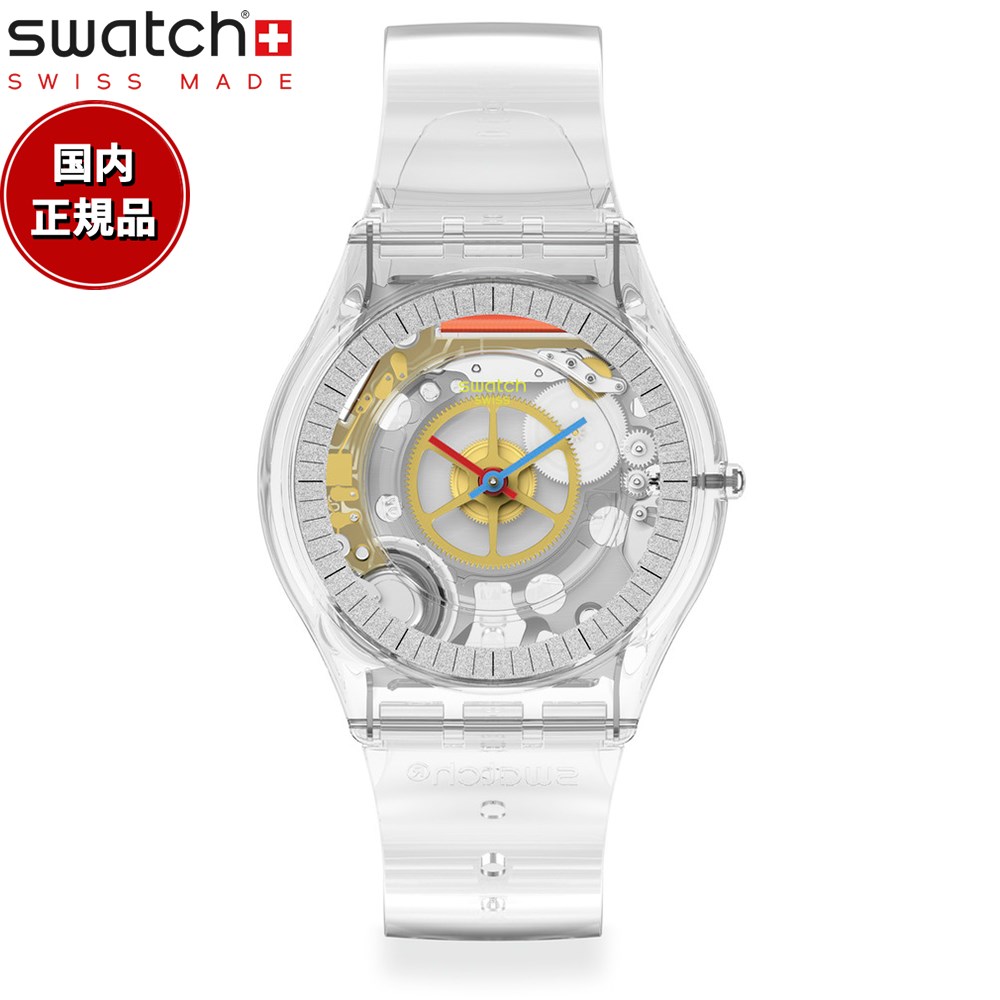 スウォッチ 腕時計（メンズ） swatch スウォッチ 腕時計 メンズ レディース スキン クラシック クリアリー・スキン Skin Classic CLEARLY SKIN SS08K109-S06