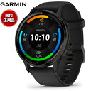 ガーミン GARMIN Venu 3 ヴェニュー 3 GPS スマートウォッチ ライフログ フィットネス 腕時計 メンズ レディース 010-02784-41 Black/Slate