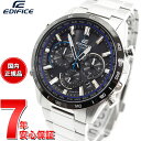 カシオ エディフィス 腕時計（メンズ） 【店内ポイント最大42倍！4月30日！】カシオ エディフィス CASIO EDIFICE 電波 ソーラー 電波時計 腕時計 メンズ タフソーラー クロノグラフ EQW-T650DB-1AJF