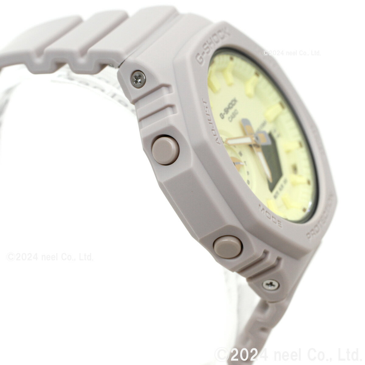 G-SHOCK カシオ Gショック CASIO アナデジ 腕時計 メンズ レディース GMA-S2100NC-4AJF GA-2100 バジルの葉 モチーフ 小型化・薄型化モデル 3