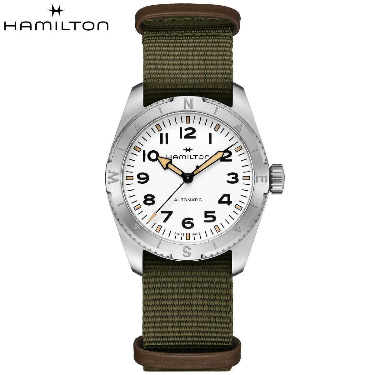 選べる ー付き 36回分割手数料無料！ ハミルトン HAMILTON カーキ フィールド エクスペディション H70225910 asr-10131919 neelセレクトショップ サンプル画像2