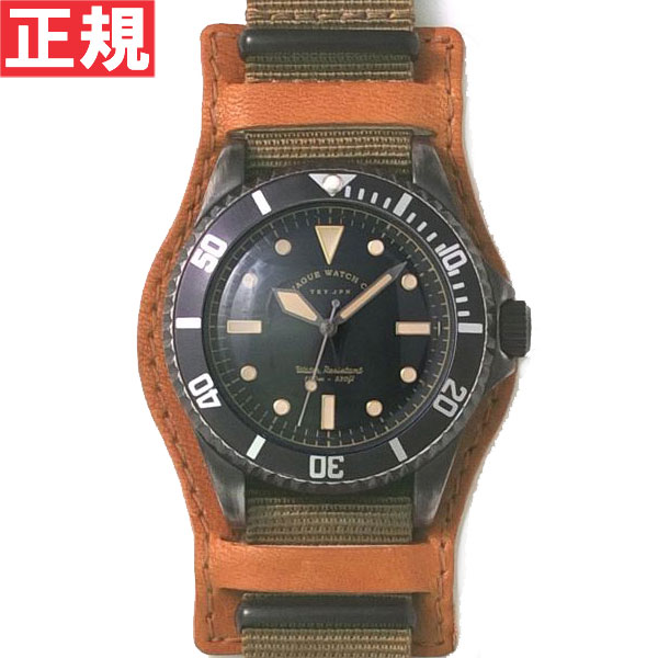 【10%OFFクーポン！＆店内ポイント最大41倍！5月18日！】ヴァーグウォッチ VAGUE WATCH Co. 腕時計 BLK SUB！＋GUIDI BASE ホースレザーベルト BS-L-B002