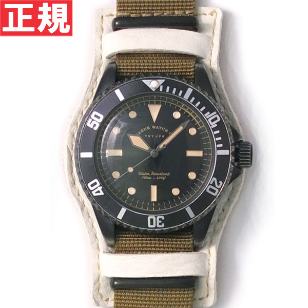 【10%OFFクーポン！＆店内ポイント最大41倍！5月18日！】ヴァーグウォッチ VAGUE WATCH Co. 腕時計 BLK SUB！＋GUIDI BASE ホースレザーベルト BS-L-B003