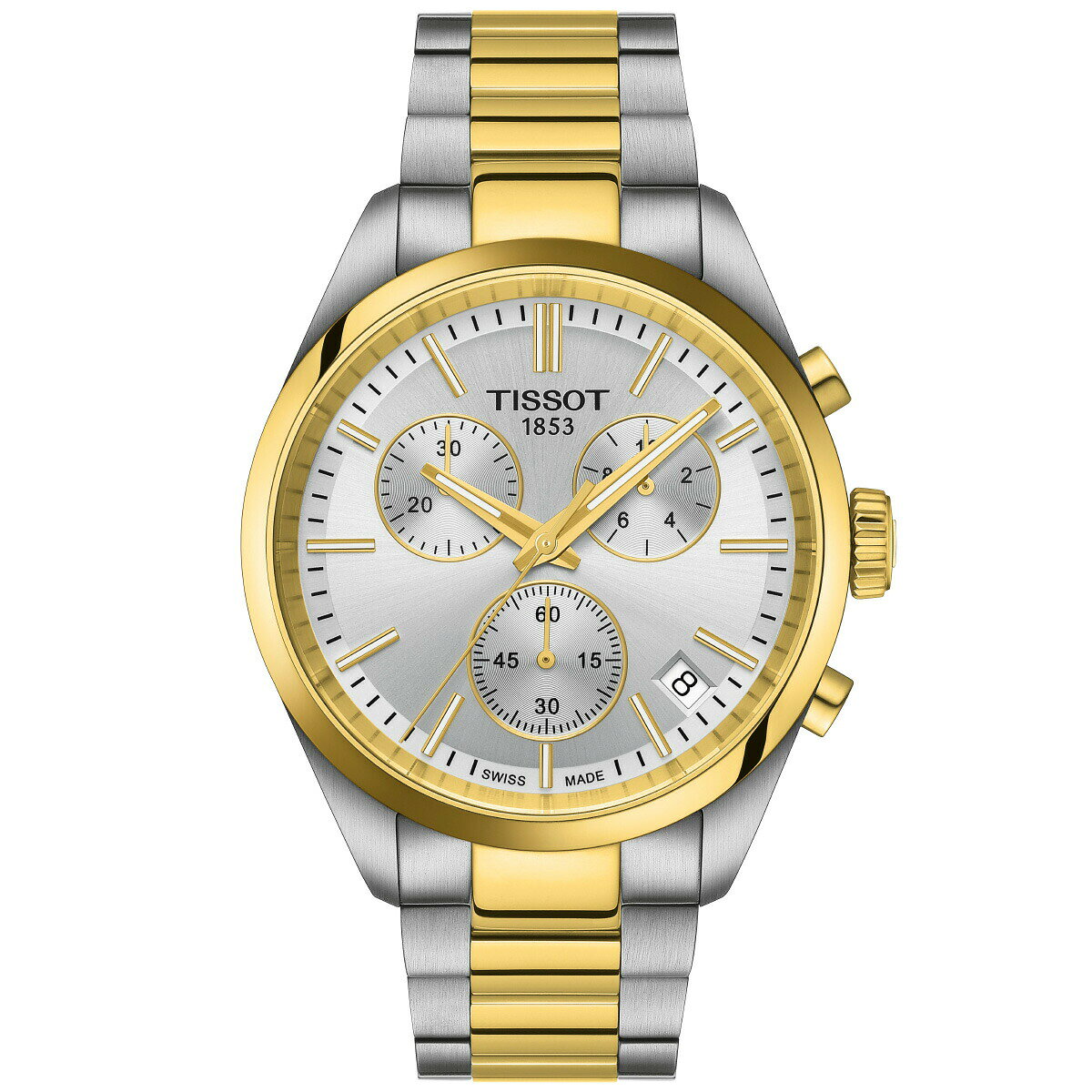 【7/25限定！2000円OFFクーポン＆抽選で1万ポイントバック】【選べるノベルティー付き】ティソ TISSOT PR 100 CHRONOGRAPH ピーアール 100 クロノグラフ T150.417.22.031.00 腕時計 メンズ